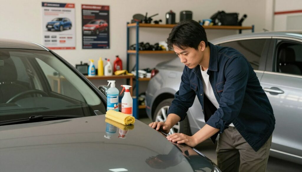 przygotowanie auta do sprzedaży