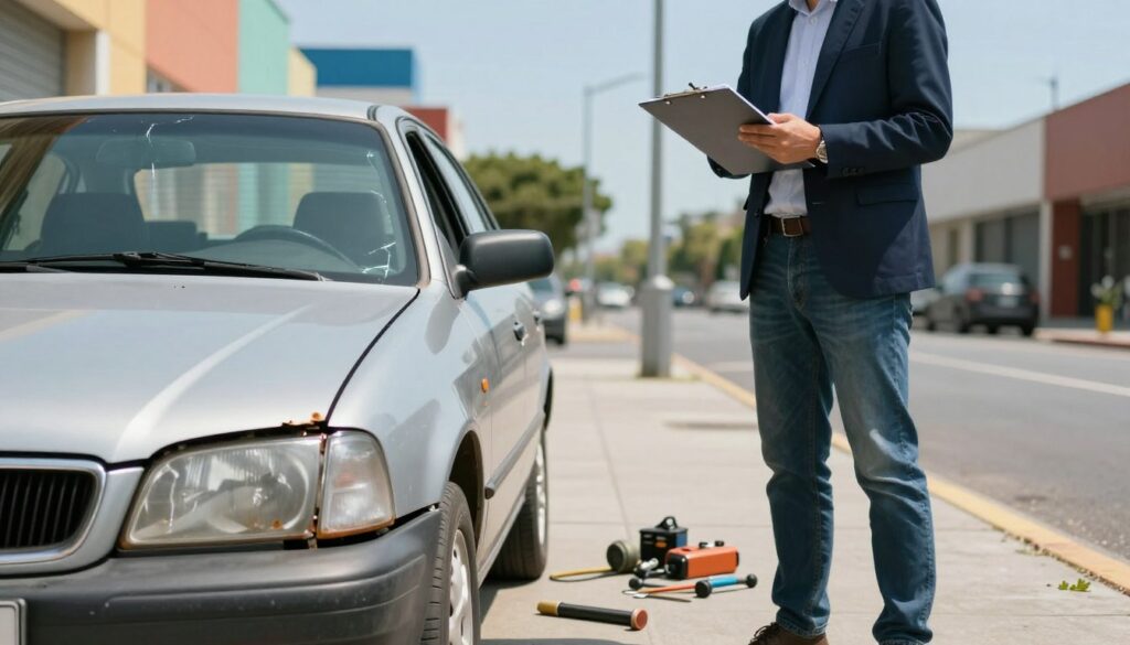 sprzedaż auta z usterkami